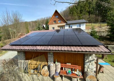 Energie zadarmo, fotovoltaická elektrárna, FV panely, Palkovice